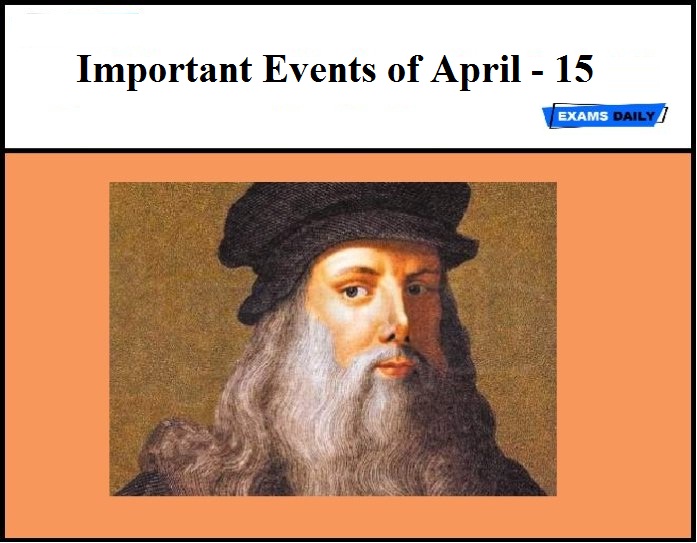 Important Events Of April 15
