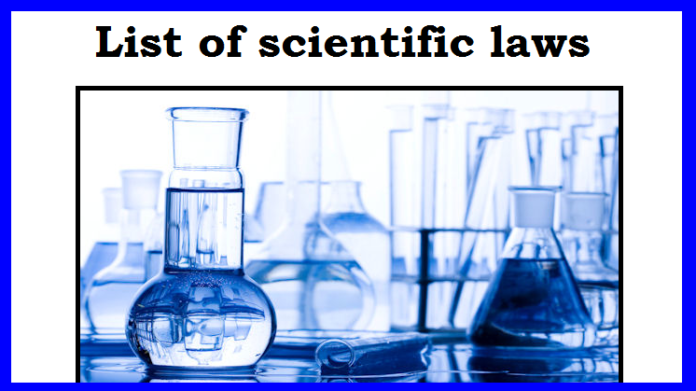 scientific law essay