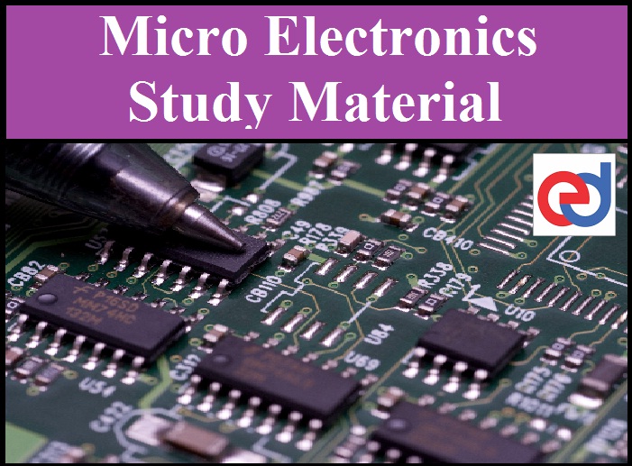 Micro Electronics Notes