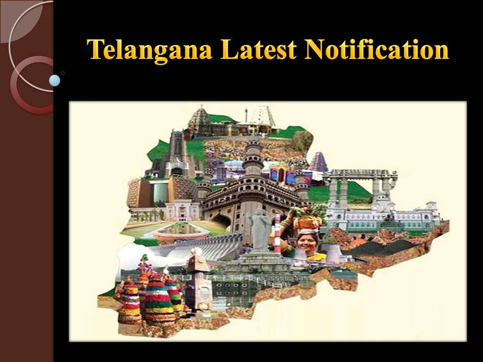 Telengana government jobs notification