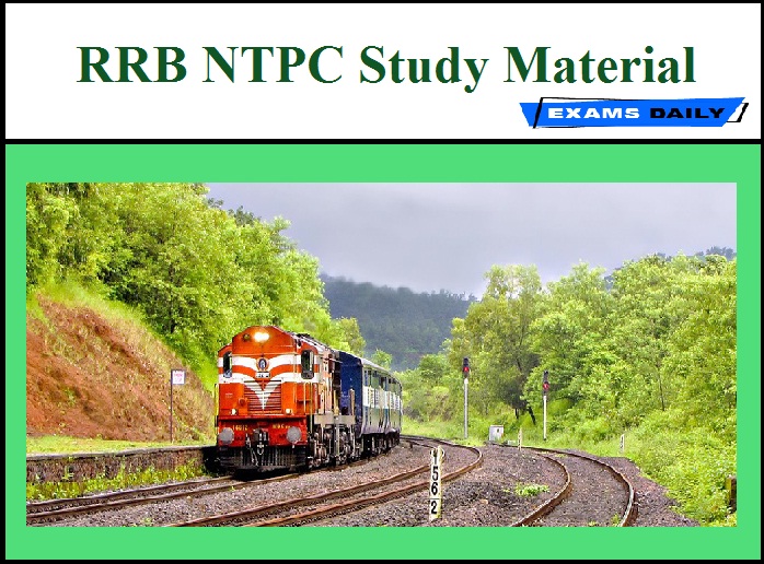 RRB NTPC Study Material PDF