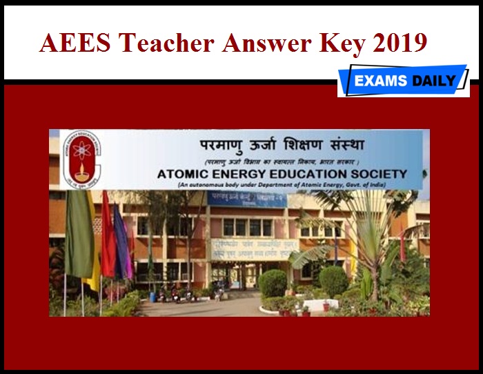 AEES Teacher Answer Key 2019