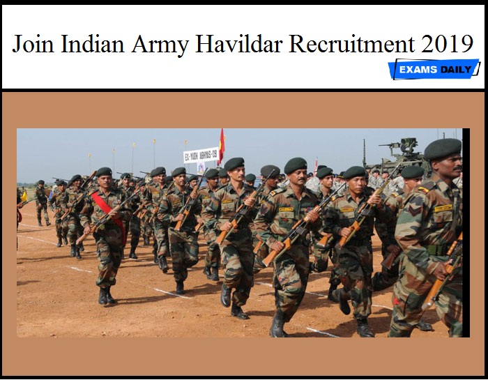 join indian army 2019
