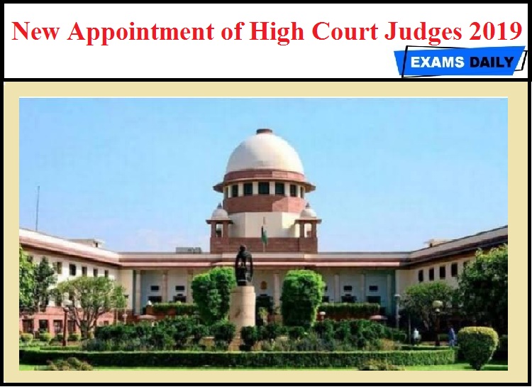 appointment of high court judges