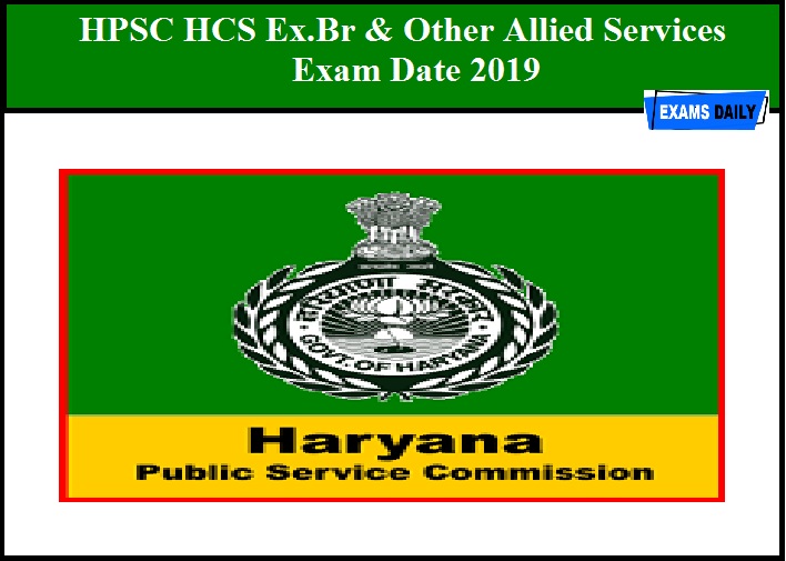 HPSC HCS Exam Date 2019 – Download Allied Service Viva List