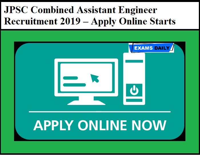 JPSC Combined Assistant Engineer Recruitment 2019