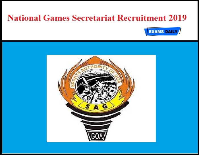 National Games Secretariat Recruitment 2019