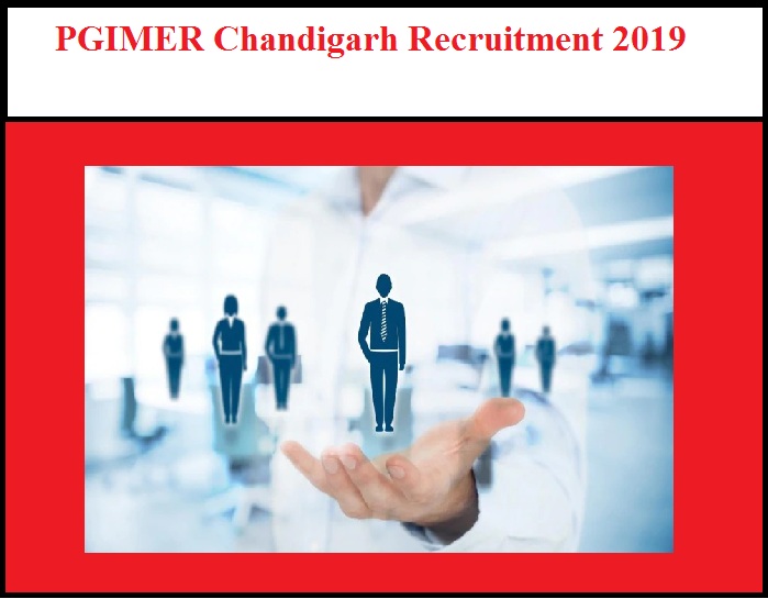 PGIMER Chandigarh Recruitment 2019