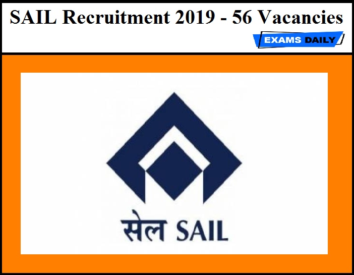 SAIL Nurse Recruitment 2019