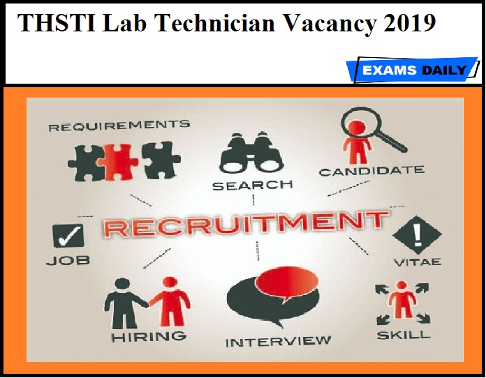 THSTI Lab Technician Vacancy 2019