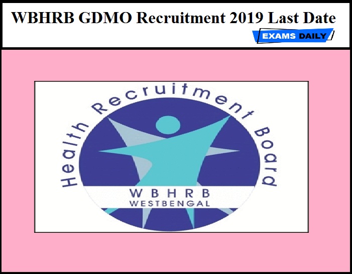 WBHRB GDMO Recruitment 2019 Last Date – Apply Online. West Bengal Health Recruitment Board, Online applications are invited from Indian Citizen and such other national as declared eligible by Government of India for recruitment to the post of General Duty Medical Officers (G.D.M.O.s) in the Cadre of the West Bengal Health Service (Basic Grade) and Block Medical Officer of Health’s ( B.M.O.H.s ) for 1497 vacancies. The eligible candidates can apply through online on or before 22 November 2019 (Tomorrow).