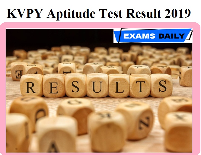 Kvpy Aptitude Test Pattern