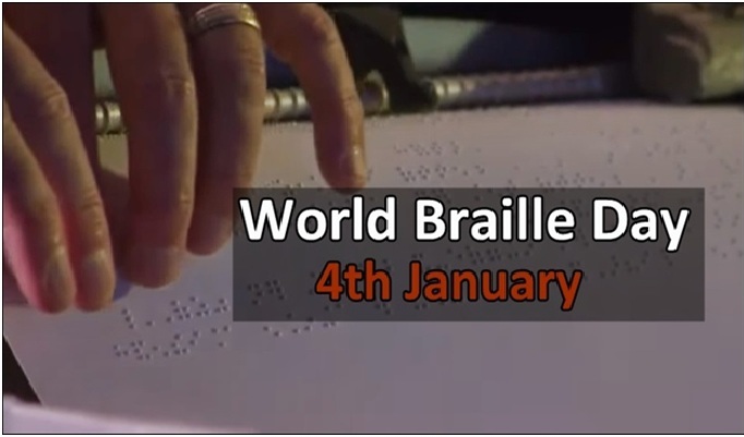 Image result for World Braille Day 2020 is observed on January 4