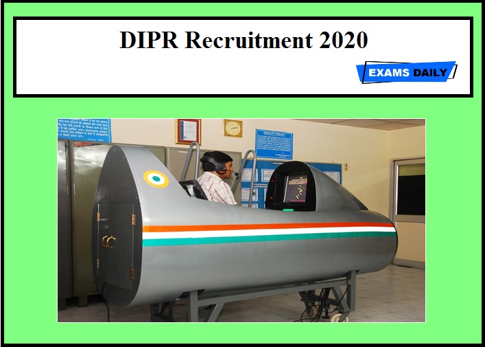 DIPR Recruitment 2020 OUT