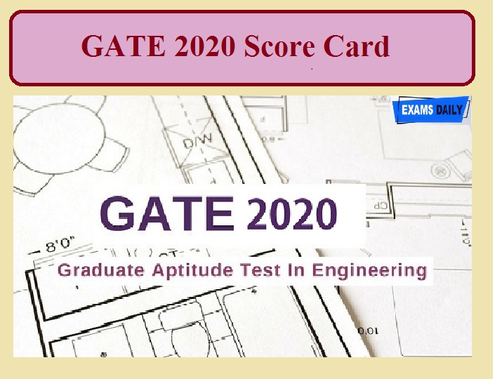 GATE score card 2020 download Now