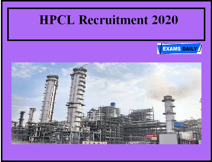 HPCL Recruitment 2020 OUT