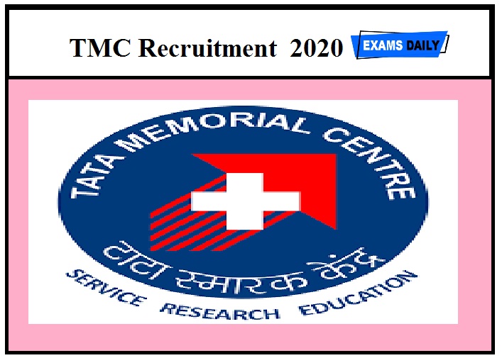 TMC Recruitment 2020 Out – Last Chance To Apply || Direct Link Available Here!!!