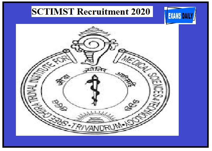 SCTIMST Recruitment 2020 Out – Apply For Junior Technical Assistant & Check Here Details!!!