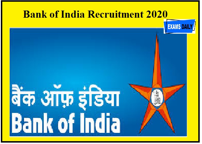 Bank of India Recruitment 2020 Out – For Office Assistant &Attendant &Apply Here Now!!!