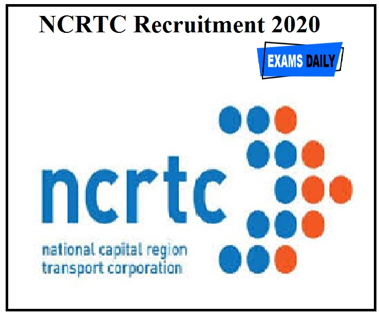 NCRTC Recruitment 2020 Out – Apply For Manager Posts