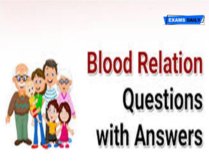 how to solve blood relation problem