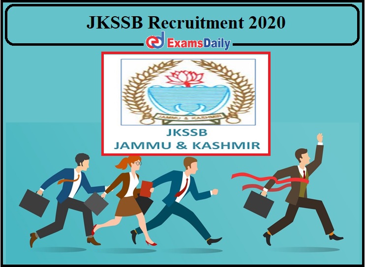 JKSSB Recruitment 2020 Notification Released- Apply for 230+ Vacancies!!!