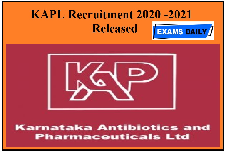 KAPL Recruitment 2020 Released - check Here Details