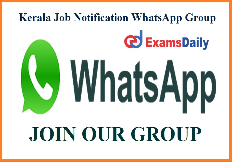 Kerala Job Notification Whatsapp Group