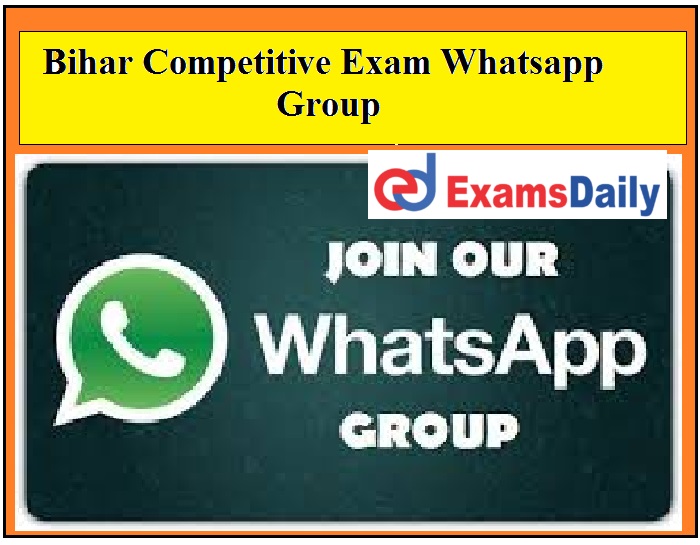 bihar competitve exam whatsapp group