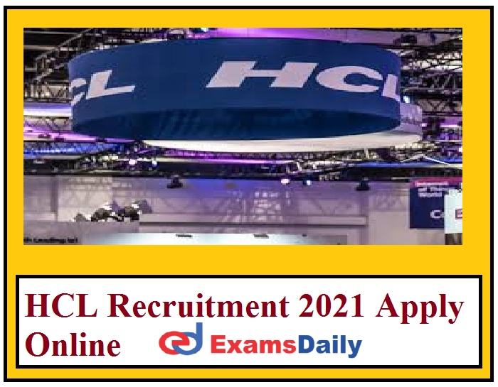 HCL Recruitment 2021 Apply Online – Just Now Released @ hcltech.com Process Associate Vacancy!!!