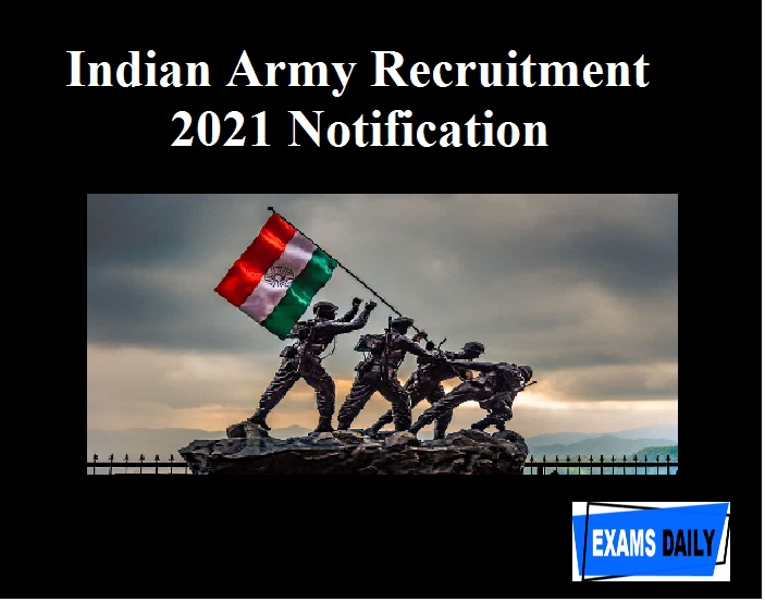 Indian Army Recruitment 2021 Notification Released- Apply for Nagaland Rally!!!