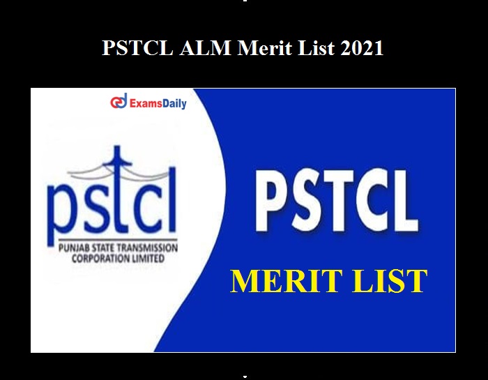 PSTCL ALM Result 2021 OUT