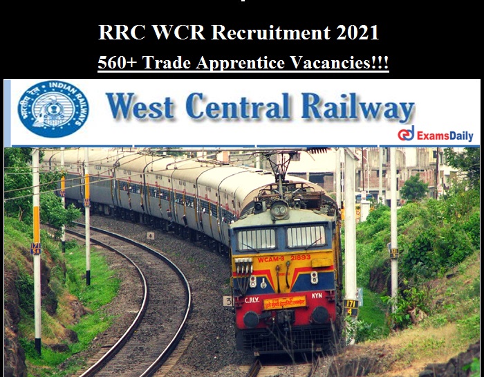 RRC WCR Trade Apprentice Recruitment 2021 OUT