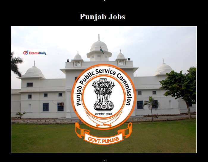 Punjab Jobs 2021