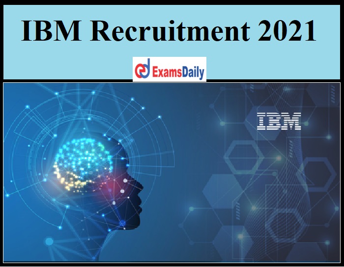 IBM Linux Administrator Recruitment 2021