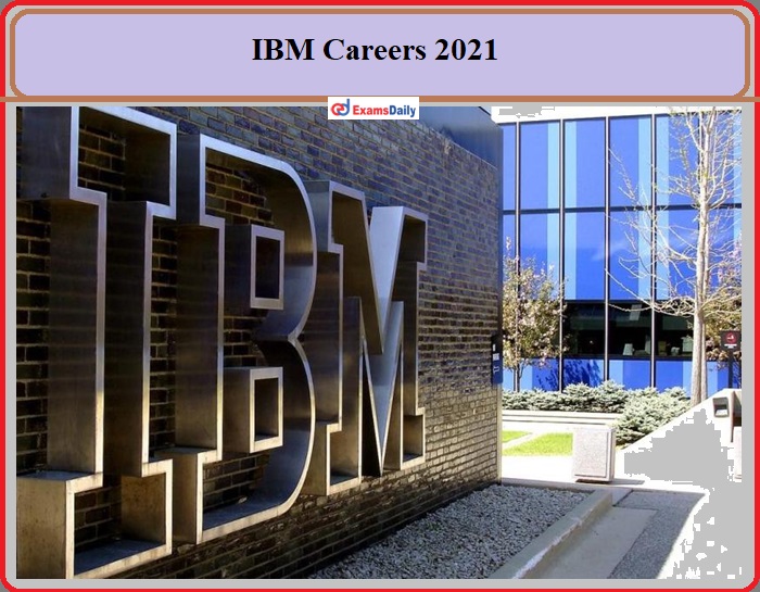 IBM Offers Job Vacancies