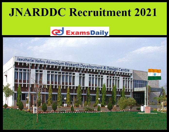 JNARDDC Scientific Assistant Recruitment 2021