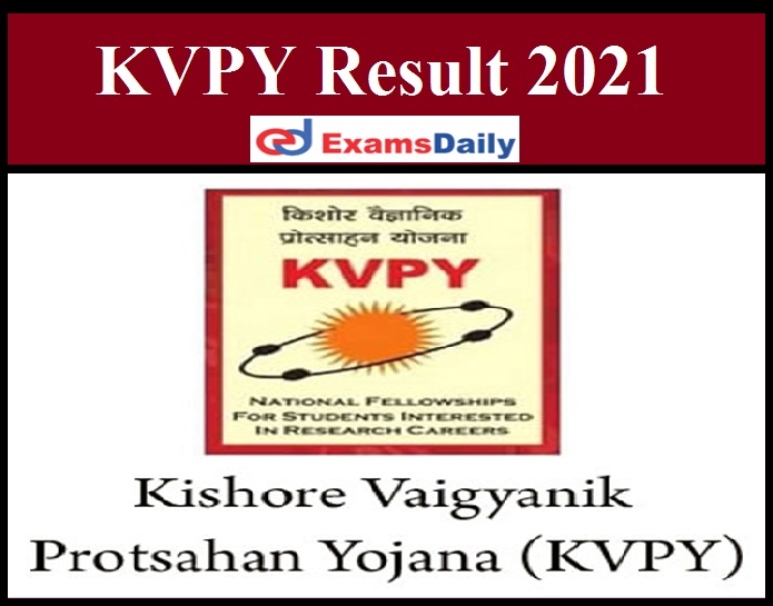 Results Of The KVPY Aptitude Test Are Now Available 