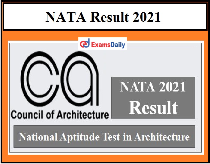NATA Result 2021 expected to be announced on 14 April 2021, Details You Should Know!!!
