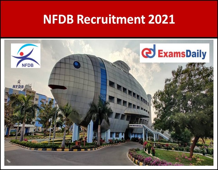 NFDB Recruitment 2021 OUT