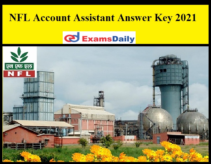NFL Account Assistant Answer Key 2021