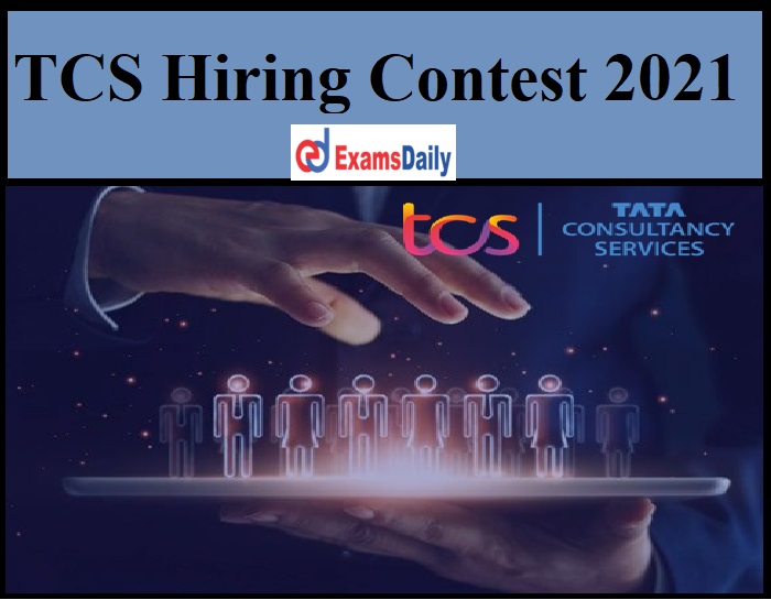 TCS Hiring Contest 2021
