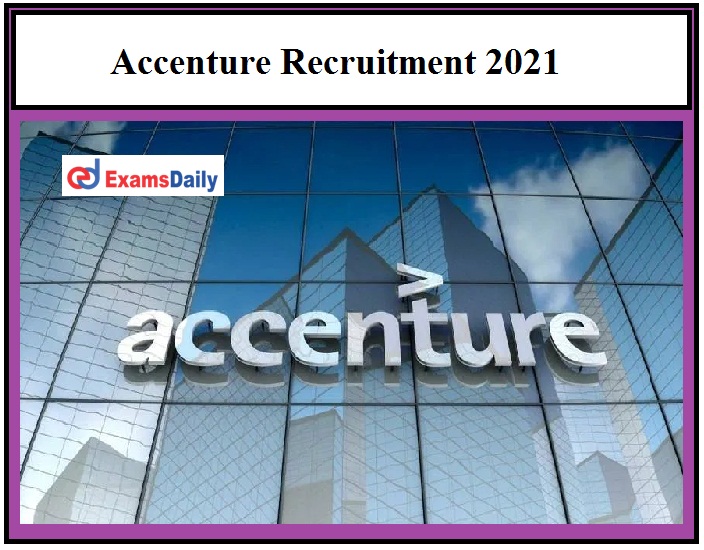 Accenture Vacancies 2021, Latest Job Openings in Tech Companies!!!