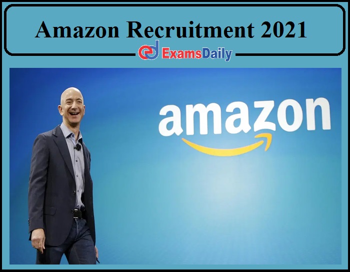 Apply Online Now For Degree Holders Jobs 2021 in Amazon!!!