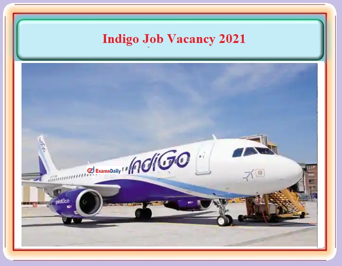 Indigo Job Vacancies 2021 For Degree Holders