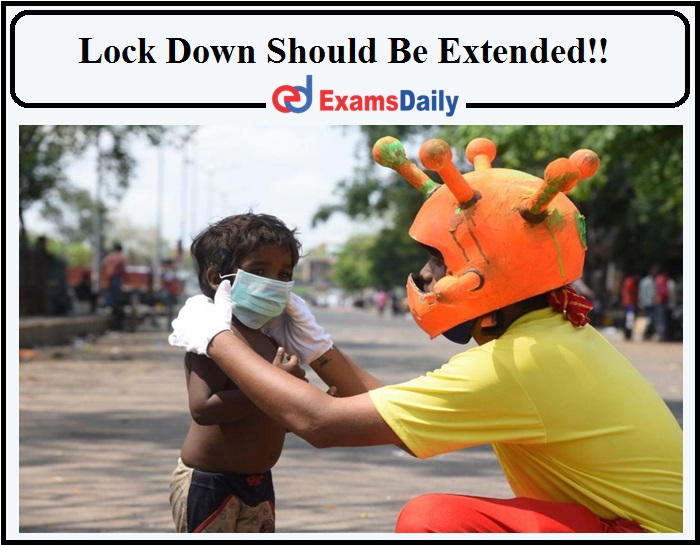 Lock Down Should Be Extended- Request by Doctors!!!!