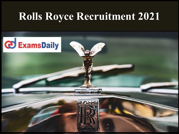 Rolls Royce Offer Job for Melt Specialist