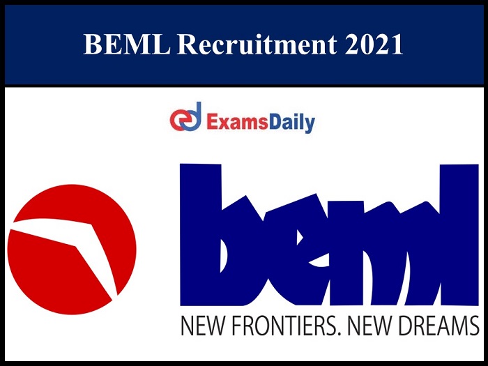 beml recruitment 2021