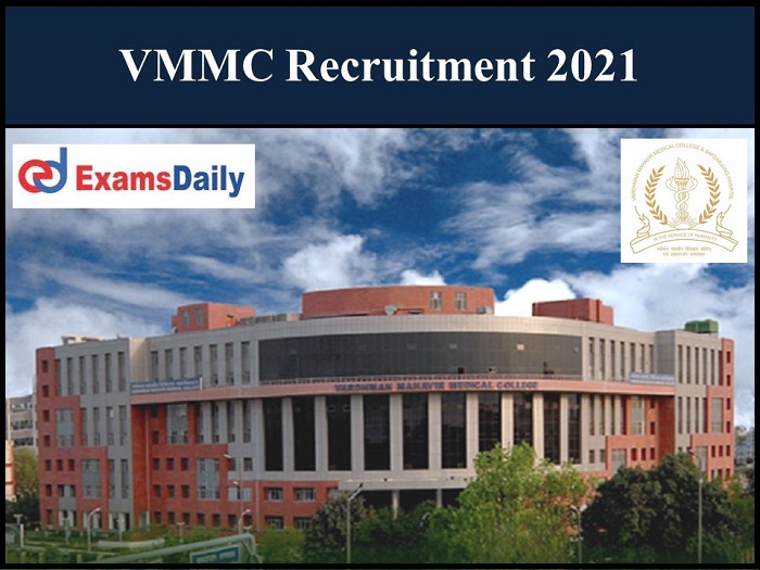 vmmc recruitment 2021