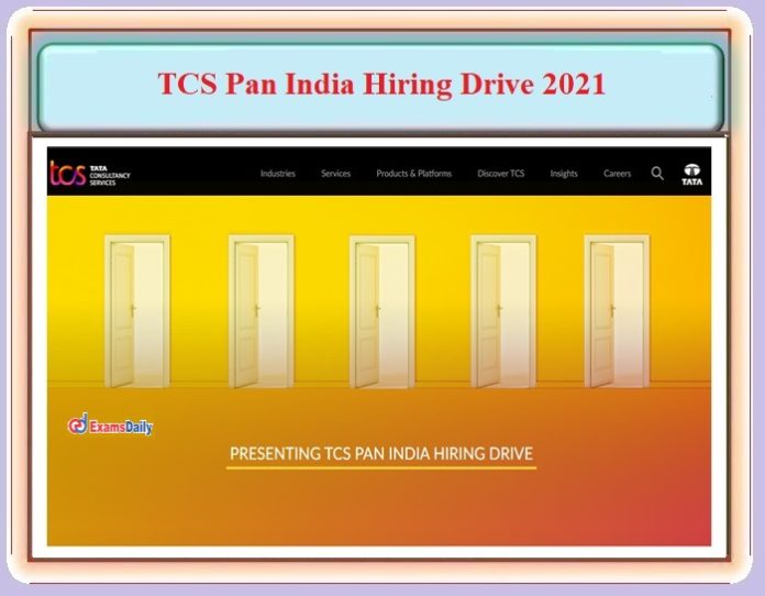 Tcs Pan India Online Aptitude Test